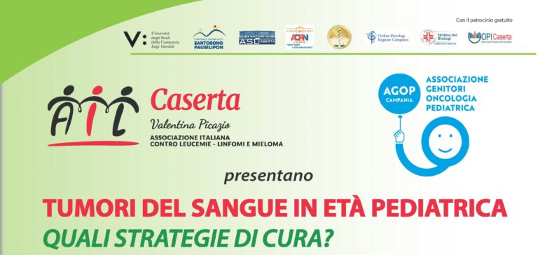 CONVEGNO “TUMORI DEL SANGUE IN ETA’ PEDIATRICA: QUALI STRATEGIE DI CURA?” – Sabato 9 Novembre 2024 – Novotel Caserta Sud